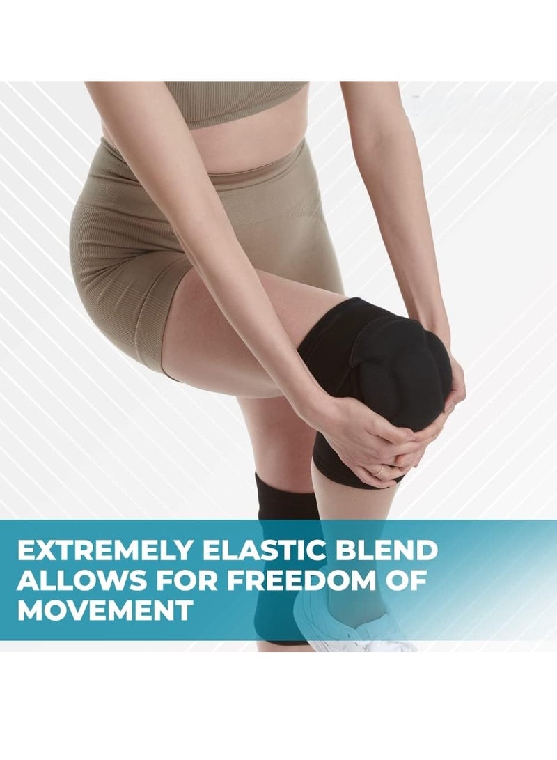 Generic Protective Knee Pads, Thick Sponge Anti-slip, Collision Avoidance Knee Sleeve Size L  - Image 4
