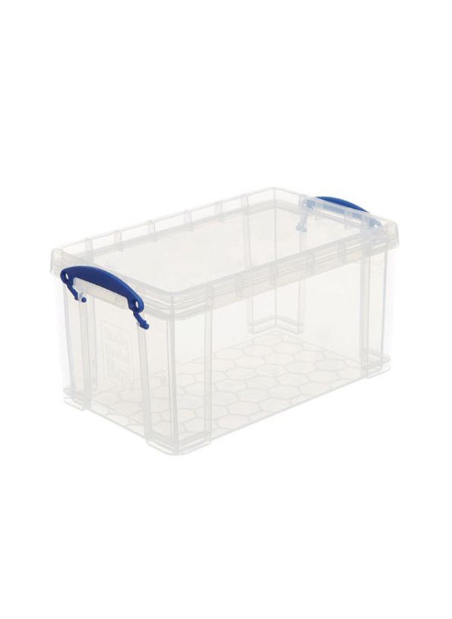 Really Useful - Really Useful 8L Open Fronted Box Clear - Image 1