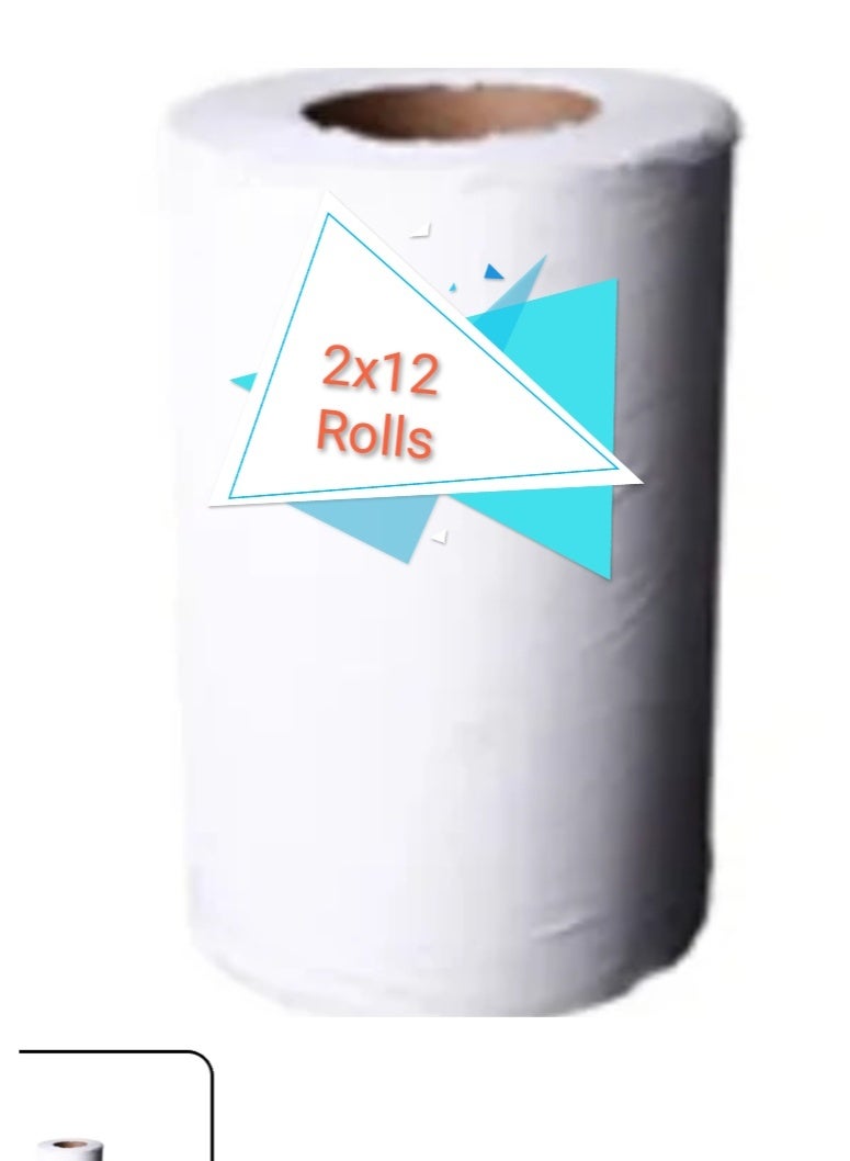 Kitchen Towel Paper 2x12 Rolls