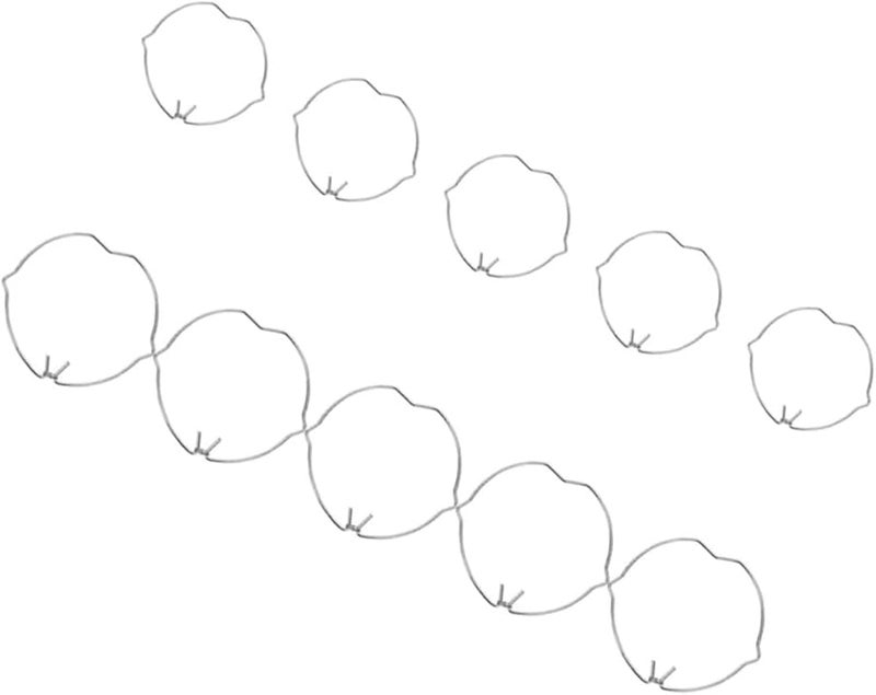 10Pcs Spring Clips for Recessed Downlight Installation Double Ear Retaining Rings - Image 2