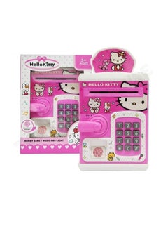 Hello Kitty Electronic Money Bank Safe with Fingerprint and Auto Money Drag Feature - Assorted Characters 