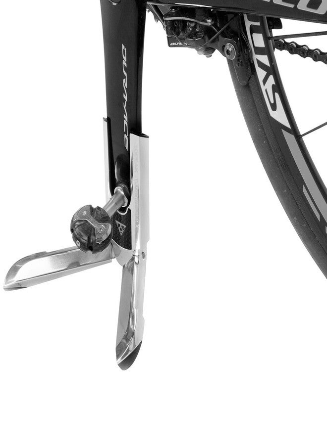 Topeak FlashStand Slim X - Ultra-Compact Folding Crank Arm Bike Stand for Road Bikes, Aluminum & Polymer Construction, Fits Shimano/SRAM/Campagnolo, with Storage Bag for Travel & Maintenance - Image 3