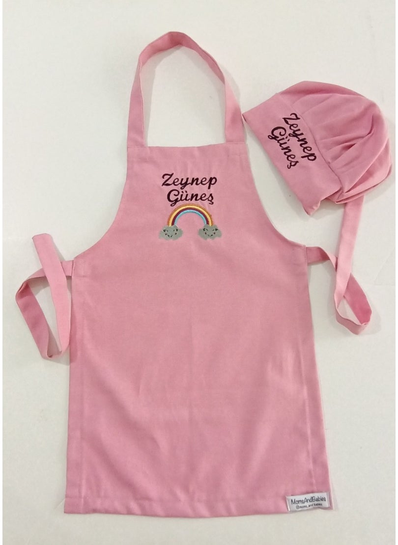 Children's Kitchen Apron with Embroidery Patterned Name Customized 0-13 Years Water Repellent and Stain Resistant Fabric - pzsku/ZD1677A492F4F05EE23E0Z/45/_/1728060463/4c0a5b02-a982-4310-914b-a534e912f892