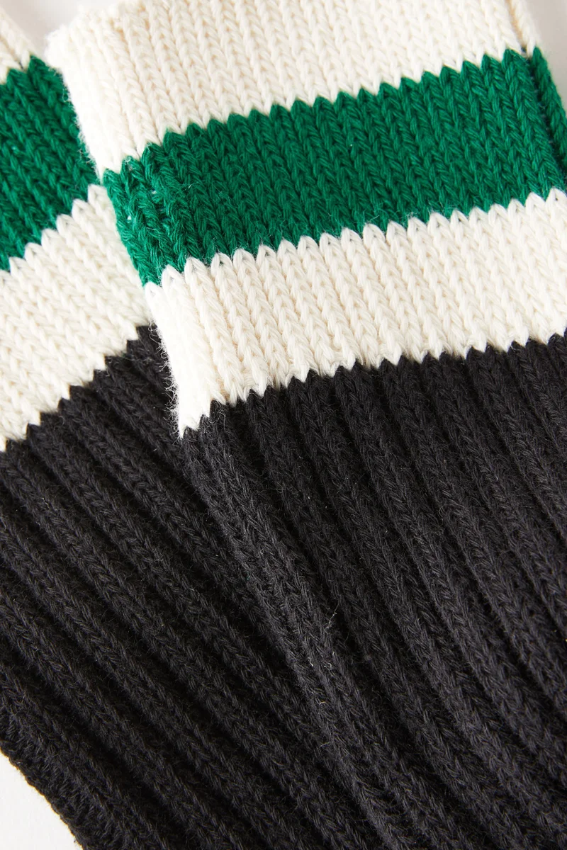 كوتون اون RIB STRIPE SOCK
