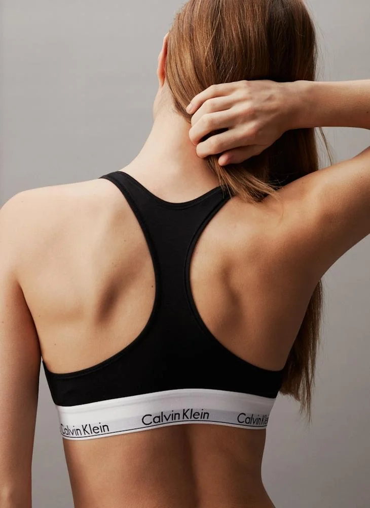كالفن كلاين Logo Band T-Shirt Bra