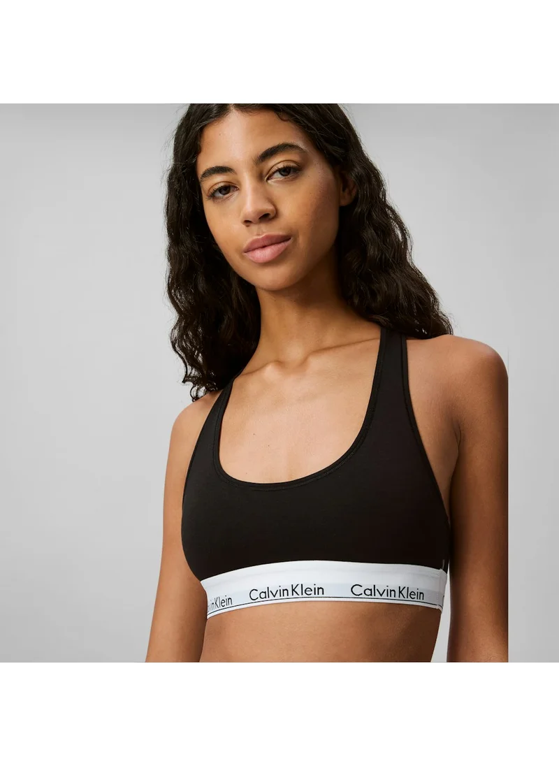 كالفن كلاين Logo Band T-Shirt Bra