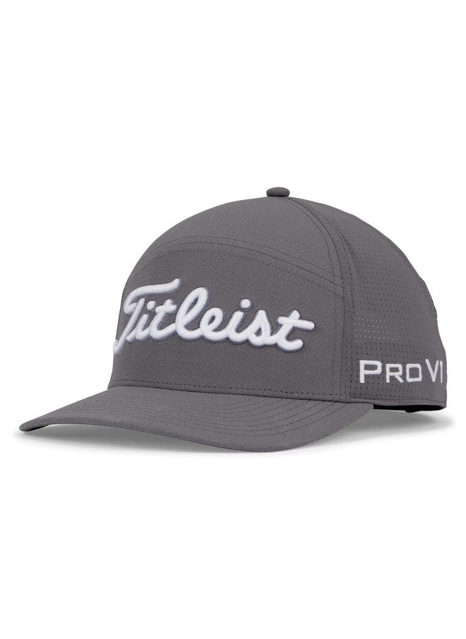 Titleist - Womens Tour Featherweight Golf Hat Baseball Cap, Charcoal/White - Image 1
