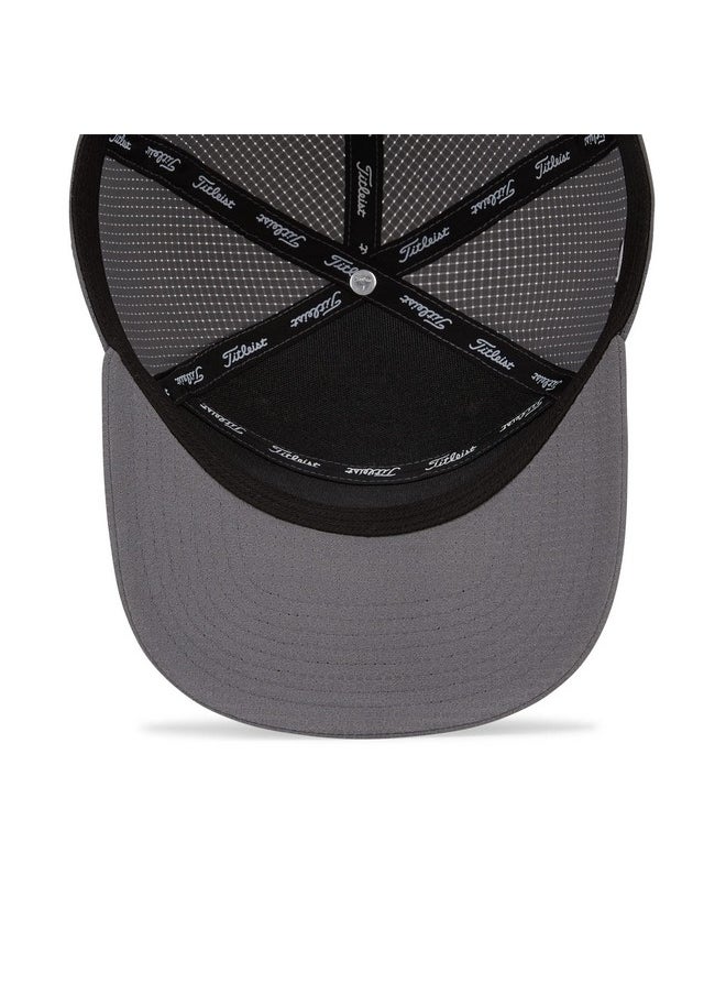Titleist - Womens Tour Featherweight Golf Hat Baseball Cap, Charcoal/White - Image 1