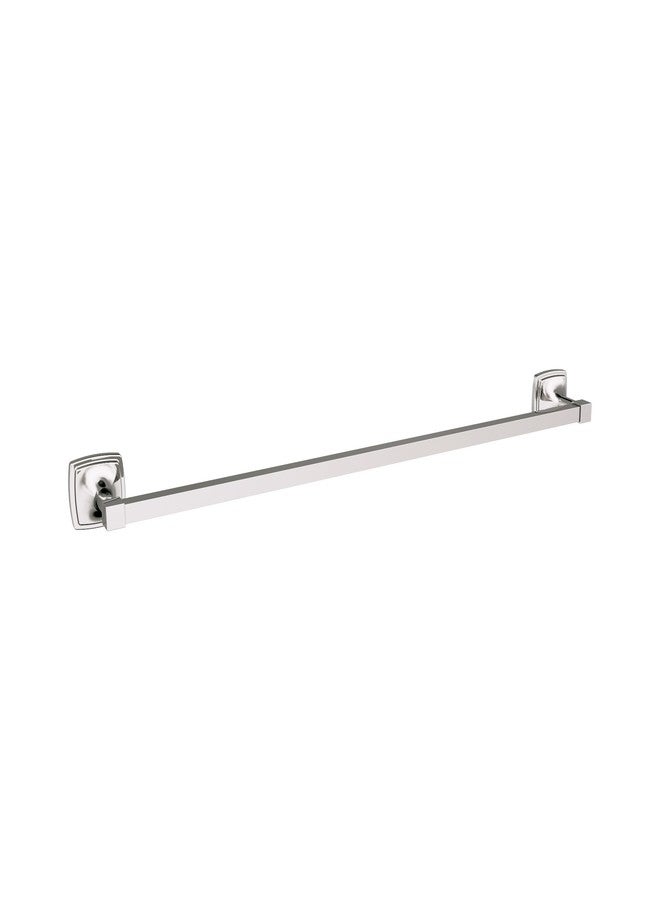 Amerock Stature Polished Nickel 24 inch (610mm) Towel Bar, BH36094PN - Image 1