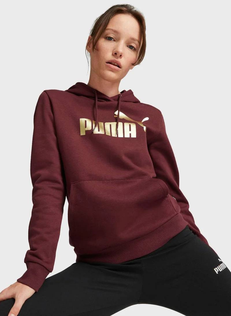 PUMA Ess+ Metallic Women Hoodie