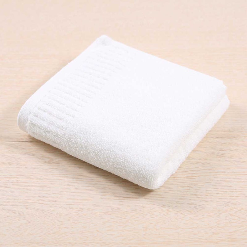 8 Pcs Cotton Towel Thicken Facial Towel Color Washcloth Bathroom Towel (Dark Grey, Dark , White, Grey) - Image 4