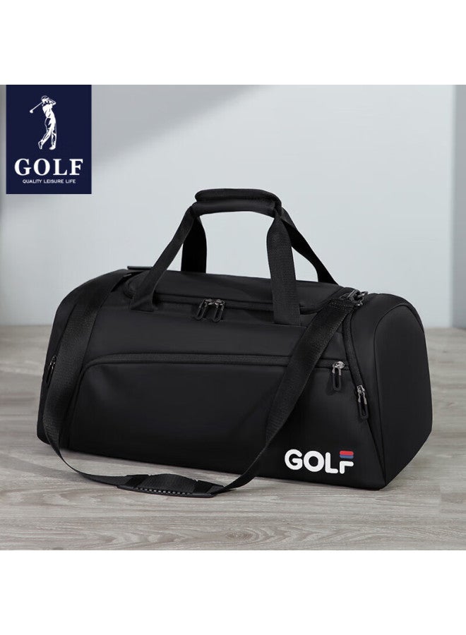Golf Travel Bag, Shoulder And Handheld Three-in Luggage Bag, Men's Sports Fitness Bag, Business Trip Bag, Double Shoulder Travel Backpack - Image 2