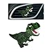 ORIESSE Dinosaur Car Air Freshener Vent ClipRefillable Aroma Diffuser with TRex DesignCustomizable Scents and Interchangeable Decor for WomenTeensNew Drivers Green - Image 2