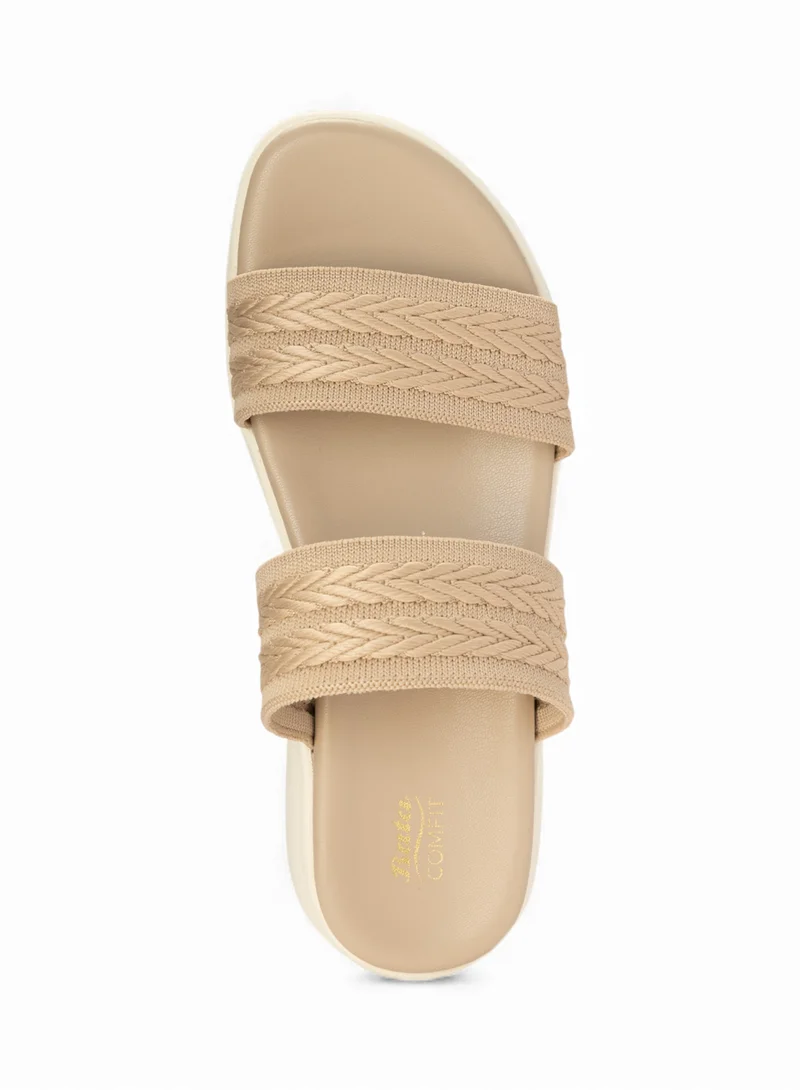 Bata  Comfit Casual Double-Strap Slide Sandal for Women | Best Price UAE