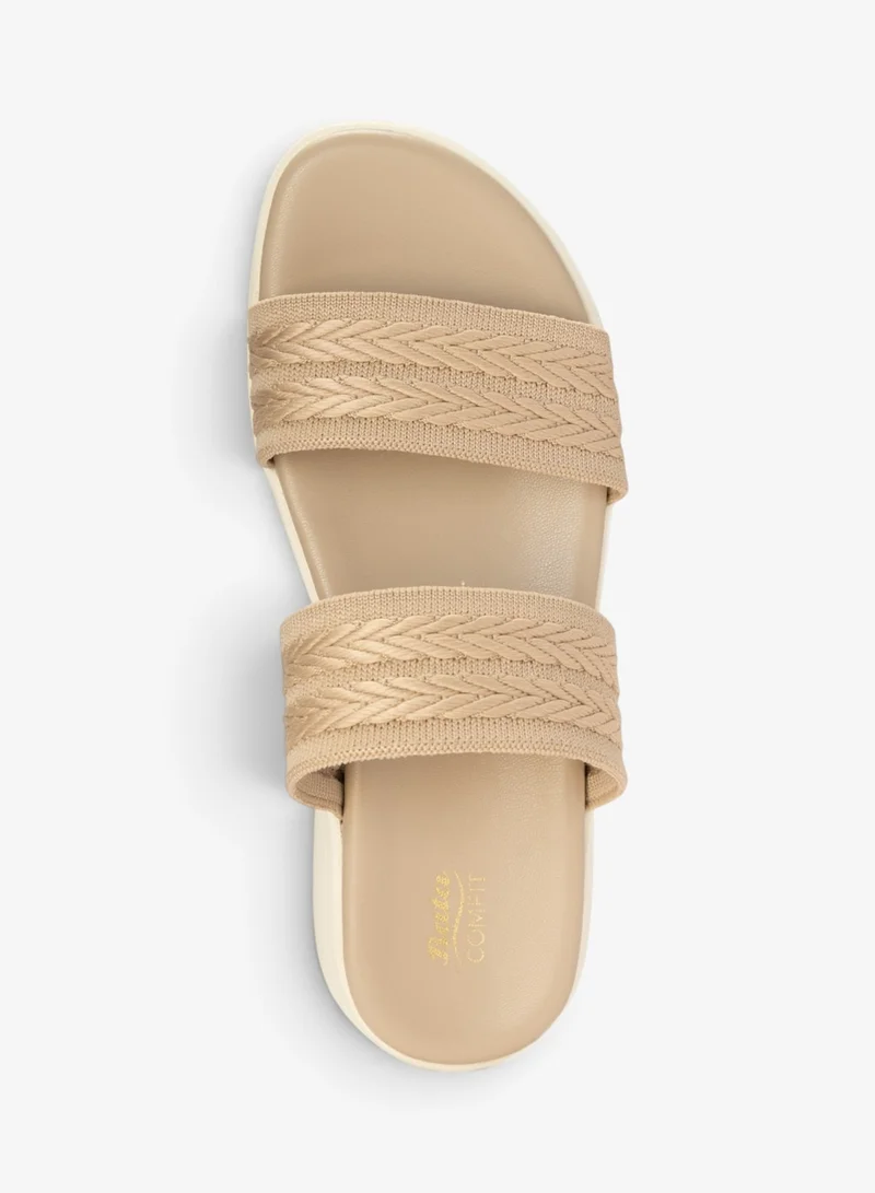 Bata  Comfit Casual Double-Strap Slide Sandal for Women | Best Price UAE