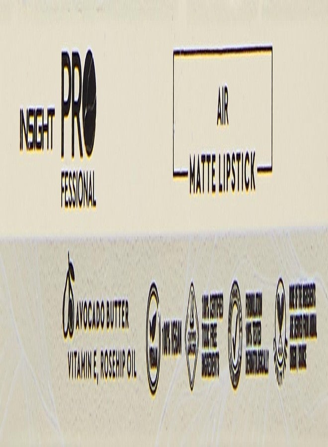 INSIGHT Professional Air Matte Lipstick | Smooth Finish | All Day Comfort | Infused with Rosehip Oil and Avocado Butter | One Swipe Color - (Pocahontas) (3g) - Image 2