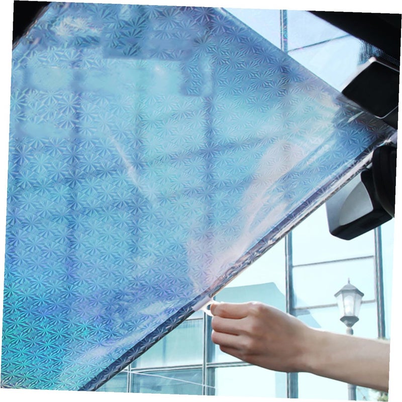 Retractable Car Side Window Sunshade 40x60cm Mesh Fabric for UV Protection Heat Blocking and Privacy - Image 4