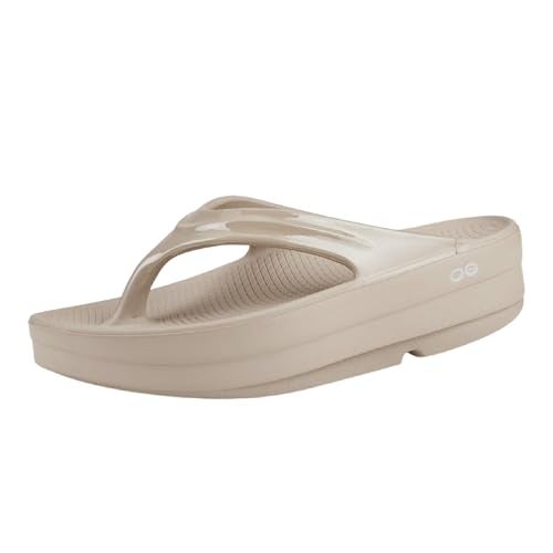 OOFOS OOmega OOlala Recovery Sandal, Nomad - Women’s Size 10 - Image 1