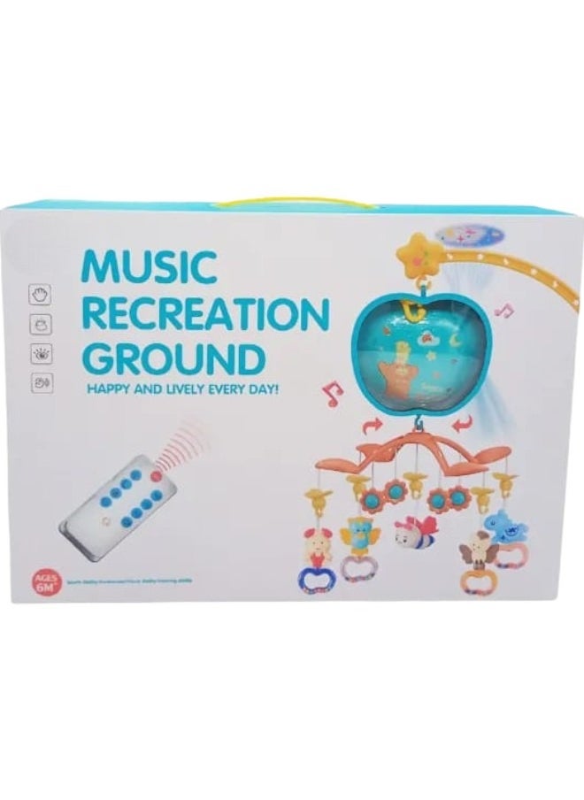 Toy Box - Rotating Attractive Musical Rattle Cot Mobile For Cradle And Bed Jhoomer Assorted - Image 1