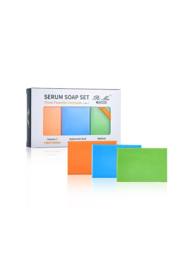 طقم صابون سيروم 65 جرام * 3 قطع