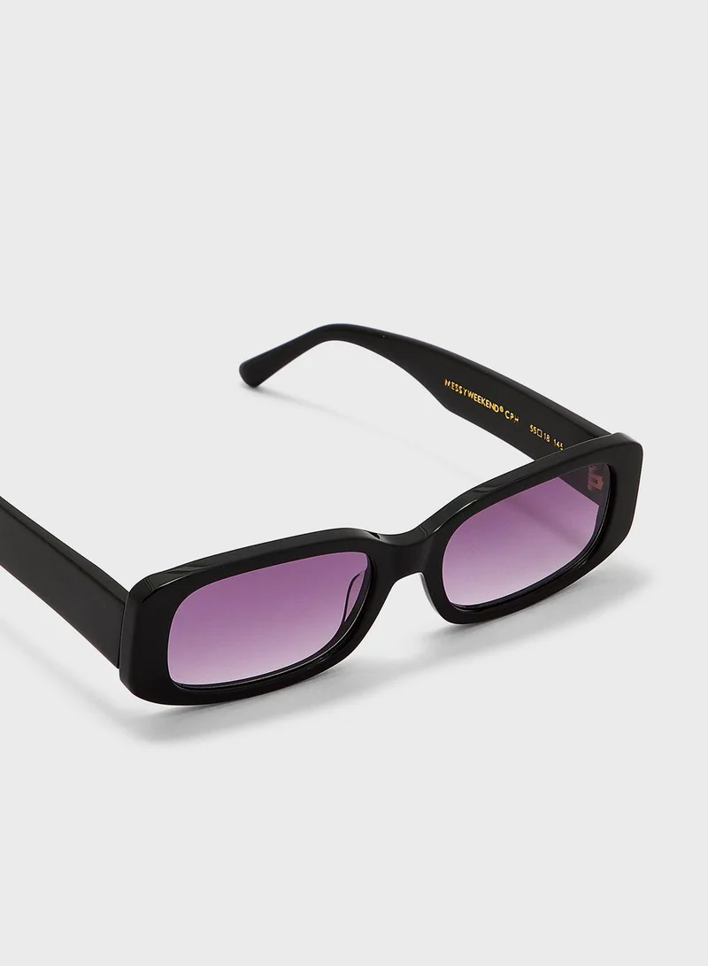 MESSYWEEKEND Roxie Shape Sunglasses