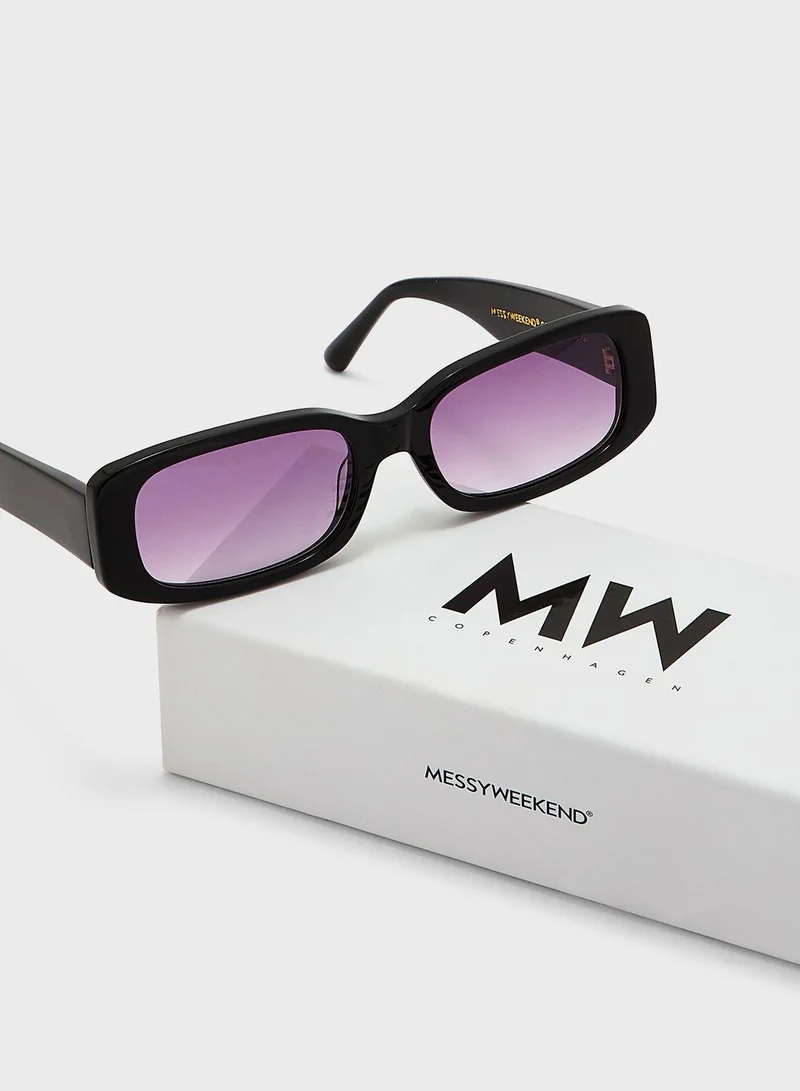 MESSYWEEKEND Roxie Shape Sunglasses