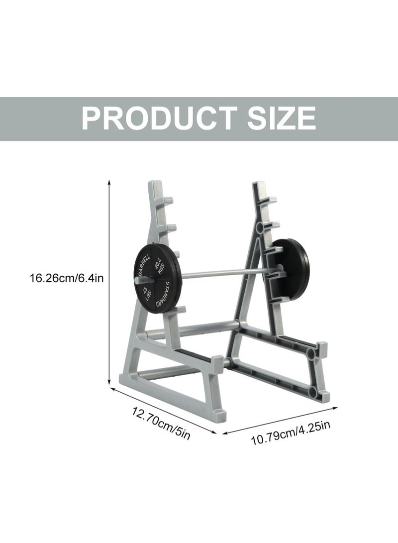 Bukela Barbell Rack Pen Holder, Squat Rack Pen Holder for Fitness Enthusiasts and Weightlifting Fans, Gym Theme Decorations Gift, Fun Desk Accessories (As Shown) - Image 2