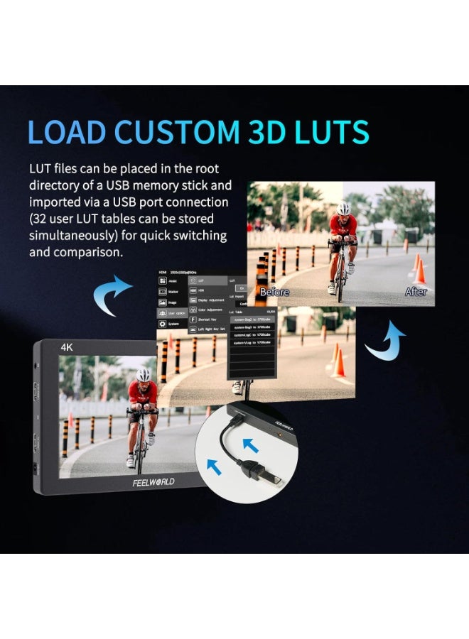 فيل وورلد وورلد تي ٧ بلس ٧ - إتش دي إم آي بدقة ٤ كي مراقب مجال الكاميرا - Image 4