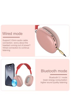P9 Headphone Bluetooth Wireless P9 is distinguished by its elegant design with control buttons  - Image 4