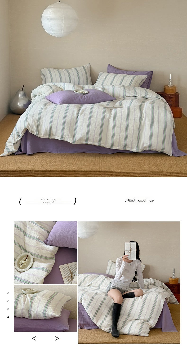 Energy Bubbles - Black 1.8m Bed Sheet Set -  Red - Image 5