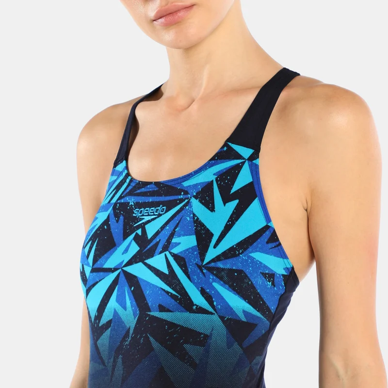 speedo Women's Hyperboom Placement Muscleback One-Piece Swimsuit