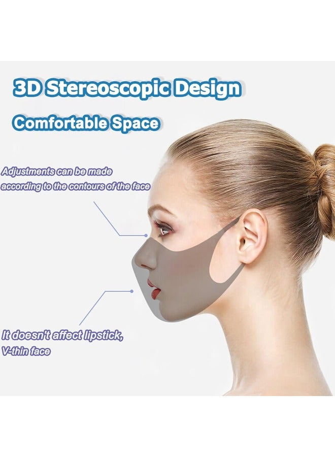 20pcs mask,Disposable Black Masks,Highly Elastic Ear Straps,Breathable Comfort,Suitable Men Women Daily use - Image 5