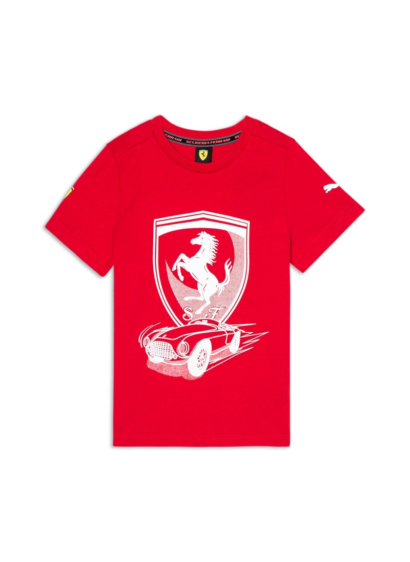 بوما - تيشرت Scuderia Ferrari Race للشباب - Image 1