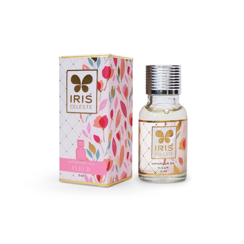 Iris Celeste Fragrance Vaporizer oil Fragrance- Silk Musk, 15ml (Fleur) - Image 3