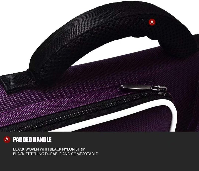 Collapsar 2X4 Hard Pool Cue Oval Billiard Stick Carrying Case(Several Colors Available) - Image 5