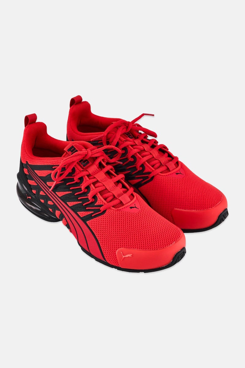 PUMA أحذية جري للرجال فولتايك إيفو مزودة بأربطة، حمراء - Image 2