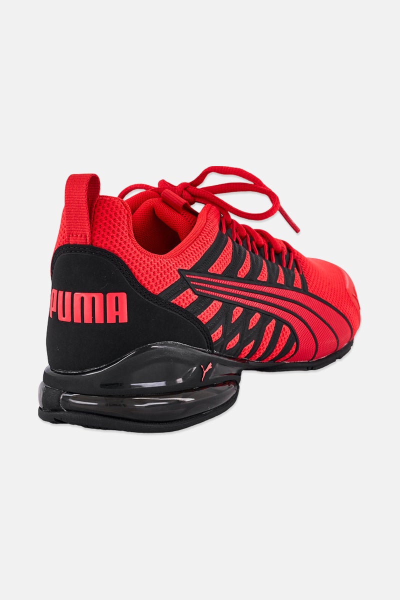PUMA أحذية جري للرجال فولتايك إيفو مزودة بأربطة، حمراء - Image 3