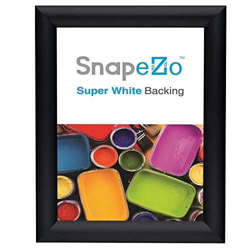 SnapeZo Weather Resistant Black Poster Frame 8.5x11 Inches, Outdoor Profile, Outdoor Poster Display Unit - Image 1