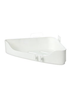 Miniso Maximize your bathroom space with this convenient triangular storage rack. 