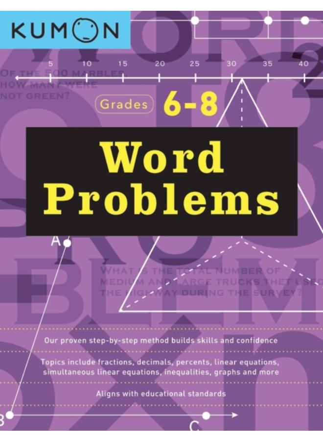 Word Problems: Grades 6 - 8