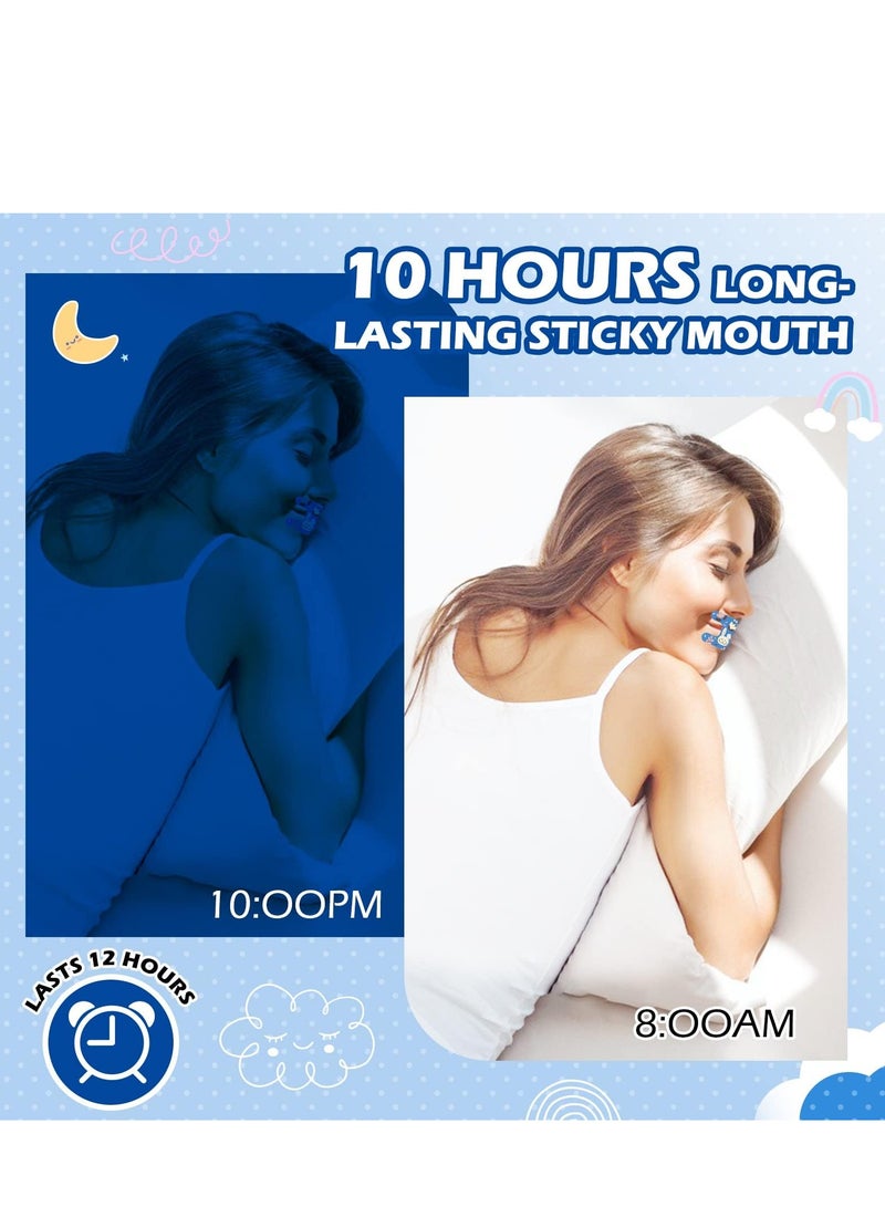 SYOSI 30PCS Mouth Tape for Sleeping for Less Breathing Snoring Relief, Gentle for Better Nose Improved Develops Nasal Habitits - Image 5