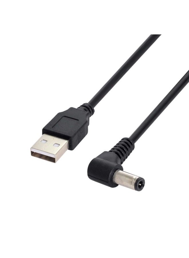 CY Cable DC USB 2.0 A Type Male to Right Angled 5.5 x 2.5mm DC 5V Power Plug Barrel 90 Degree Charge Cable 100cm - Image 5