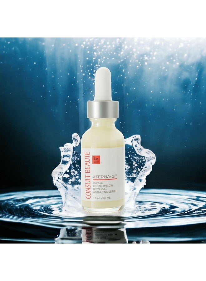 Consult Beaute Xternaq Topical Coenzyme Q10 Universal Antiaging Serum For Face And Neck 1 Oz. Coq10 Peptides Bergamot Fruit Oil Antioxidant Skin Care - Image 5