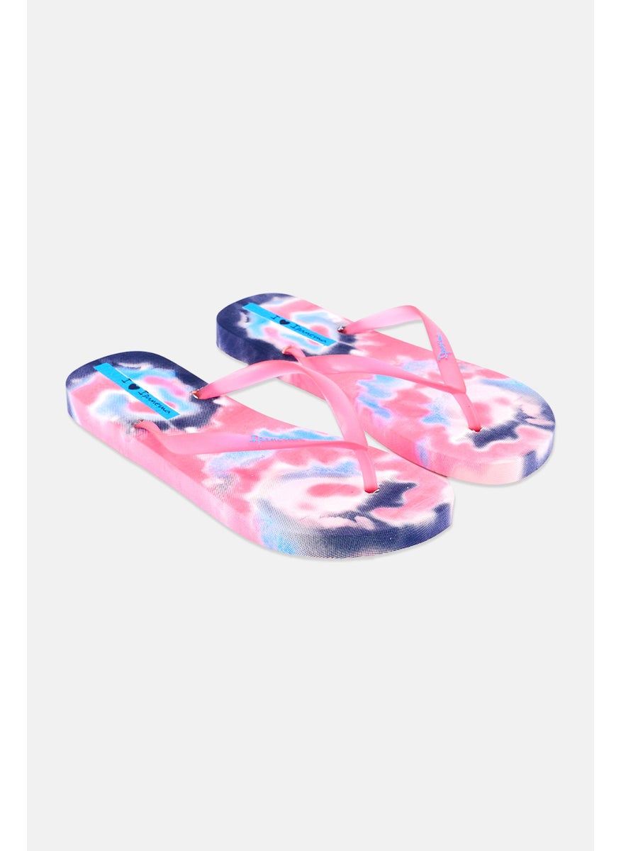 Ipanema Women California Vibes Slip On Slipper, Pink Combo  - Image 1