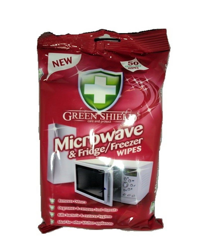 Greenshield Microwave and Fridge Freezer 70 Wipes Pack, 40%Extra free - Image 2