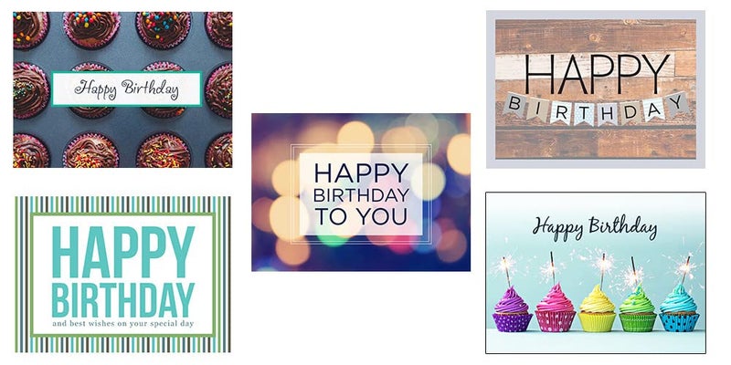 CEO Cards - Birthday Greeting Card Assortment, 5 Cards of Each Design, 5x7 Inches, 25 Cards & 26 White Envelopes (VP1603) - Image 4
