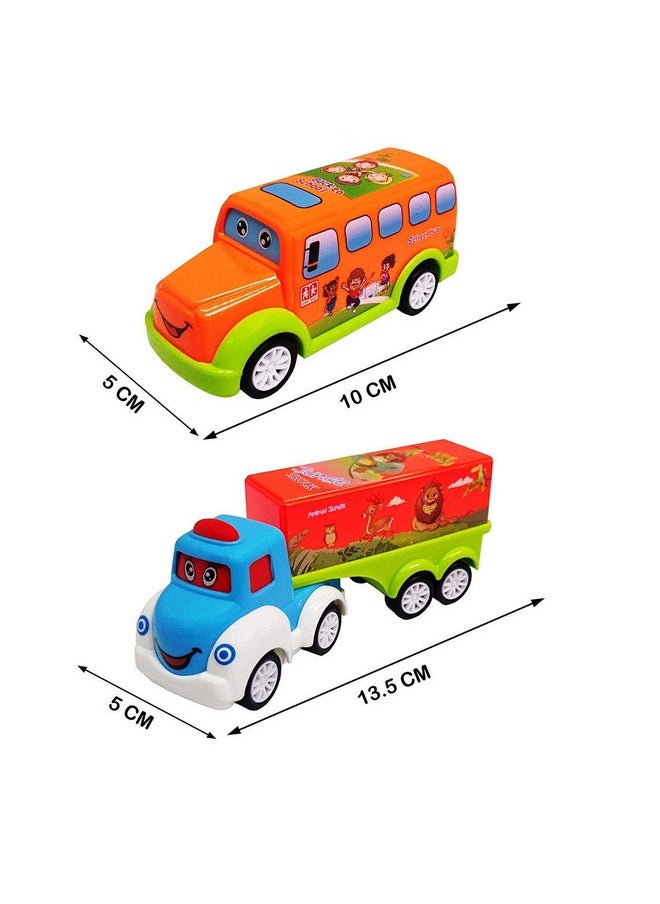 Kiti Kits KITI KITS® Friction Push Back Cars Pack of 7 pcs for Kids  - Image 3