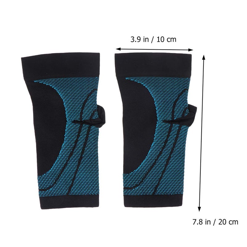 Healifty Plantar Compression Foot Sleeve Socks Elastic Fashionable Picture 1 M - Image 4