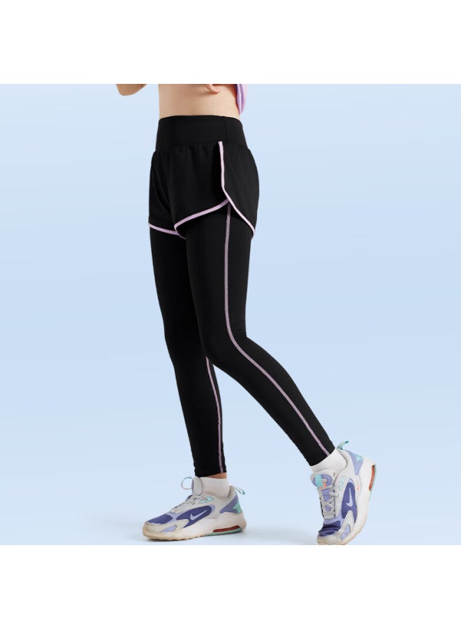 Fandimu Kids Sports Suit High Elastic Breathable Adult Parent-child Suit Running Yoga Badminton Basketball Football Training Outfit - Image 3