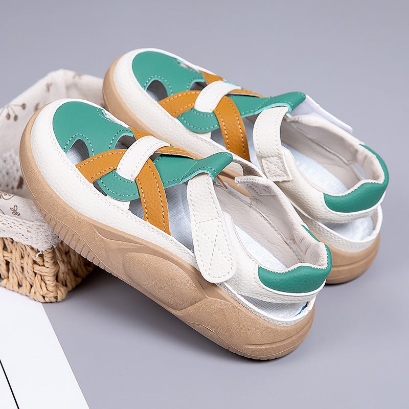 Explosions Women's Velcro Thick-Soled Sandals – Breathable Casual Shoes - Image 3